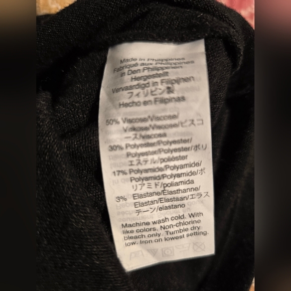 Madewell Puff-Sleeve Scoop-Neck Knit Top Black | Size XXSmall | NWOT - Picture 4 of 5